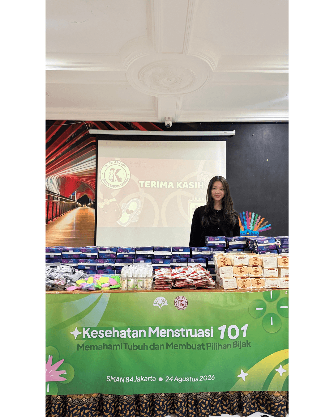 Menstrual Health Education Workshop with SMAN 84